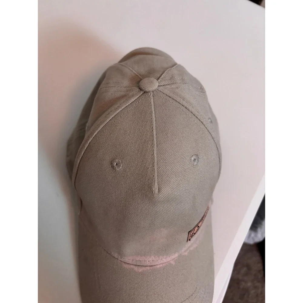 Realtree Fishing Baseball Cap Mens OSFM Tan‎ Good Stretch Fit Hat ## READ##